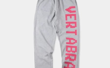 Wearing Vertabrae sweatpants Keeps You Chic
