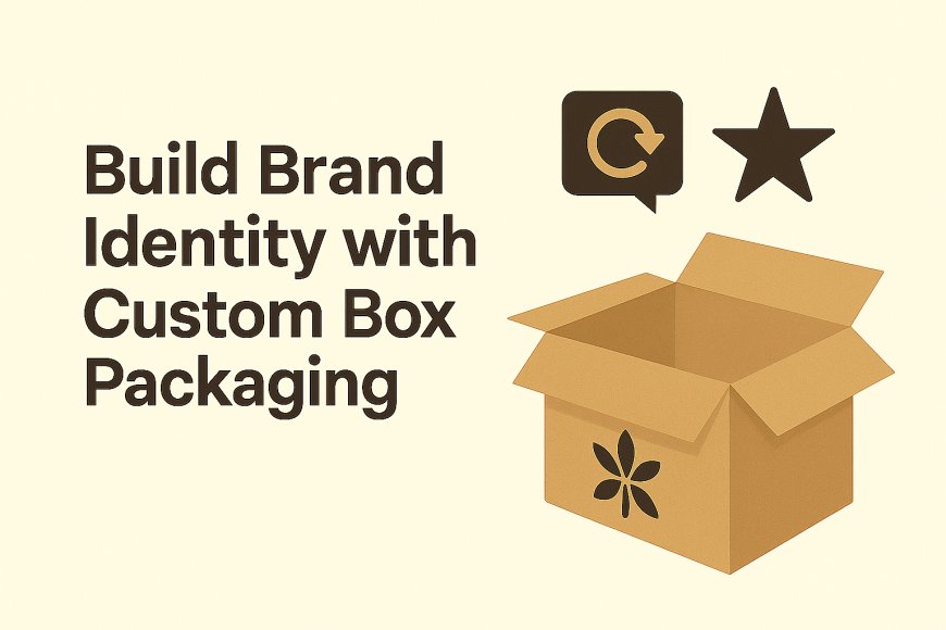 Build Brand Identity with Custom Box Packaging