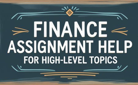 Finance Assignment Help For High-Level Topics