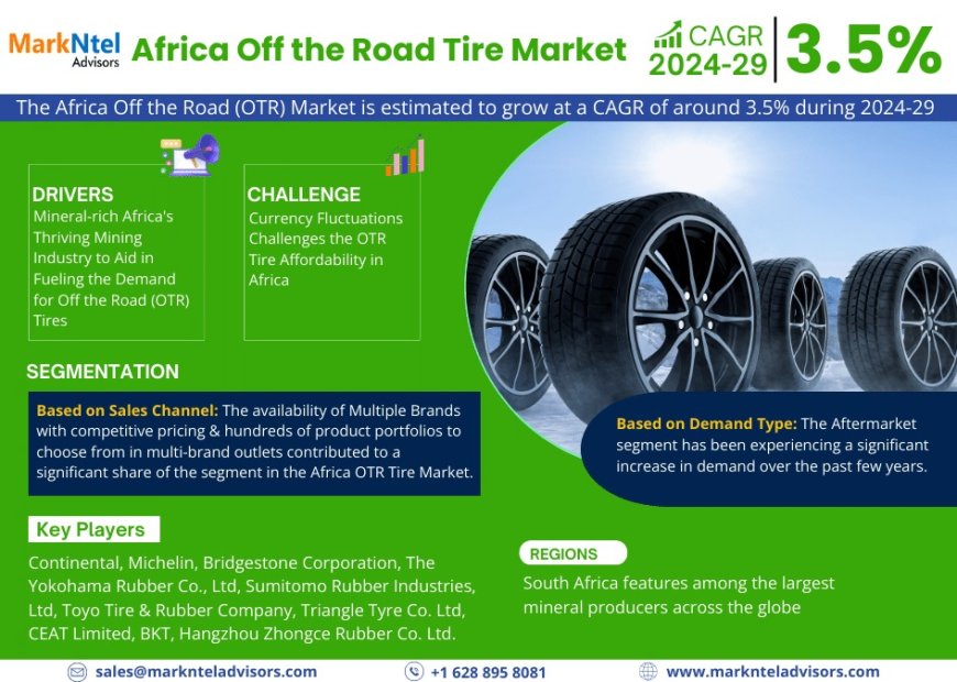 Africa Off the Road (OTR) Tire Market Trends 2024–2029: Outlook, Value & Key Companies